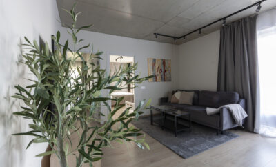 Dviejų miegamųjų apartamentai Vilniuje, Poligrafijos g.