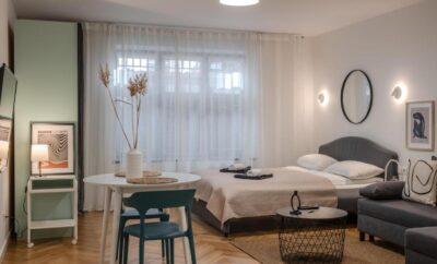 Studijos tipo apartamentai Kaune, Kęstučio g.